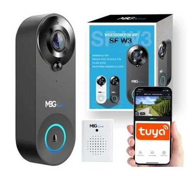 Wideodomofon MBG line SF W3 juoda