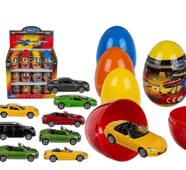 Automodeliukai kiaušinyje WELLY