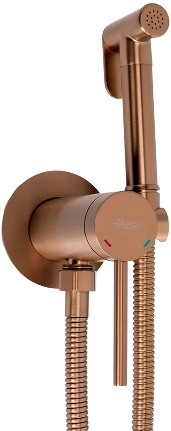 Bidė dušelio komplektas REA Foss Clif, Brushed Copper