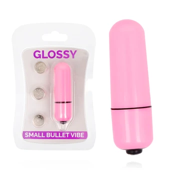 Vibratorius GLOSSY SMALL BULLET VIBE