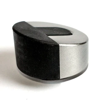 Durų atrama A-80006-01 Aspro | d-45x25mm sidabro spalva