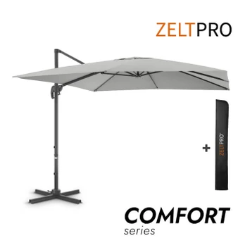 Lauko skėtis su užvalkalu Comfort Light Grey