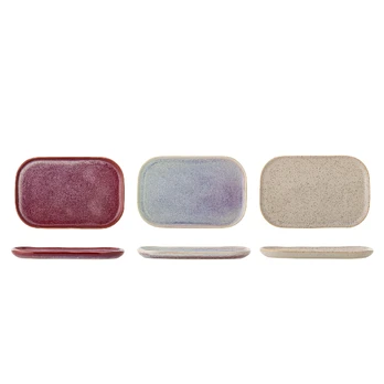 Bloomingville - Addison Plate - Rose - Stoneware