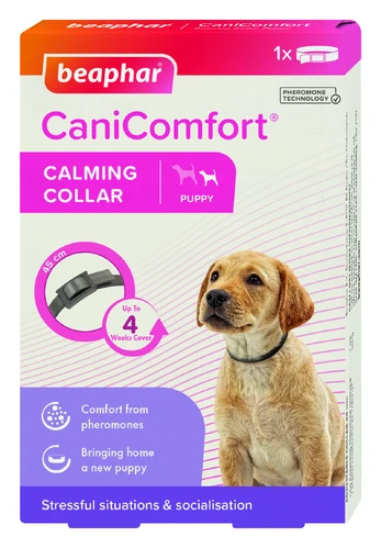 Antkaklis šunims Beaphar Calming Collar, juoda, 450 mm x 21 mm