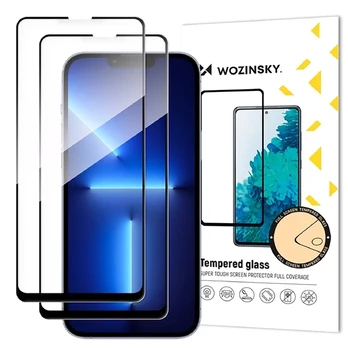 Wozinsky Full Glue Tempered Glass Screen Protector 2-Pack for Samsung Galaxy A17 / A17 5G
