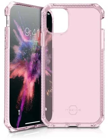 Dėklas ITSKINS SPECTRUM CLEAR cover til iPhone 11 Pro Max / XS Max®. Lyserød