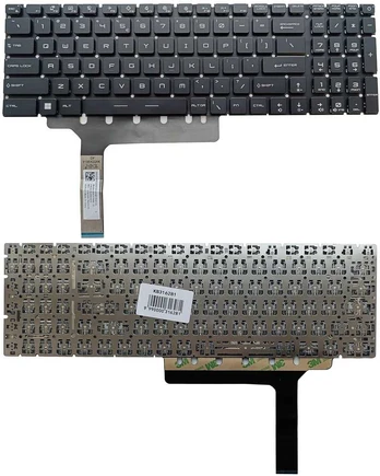 Klaviatūra MSI: GP76, GS76, GE76, be pašvietimo, US