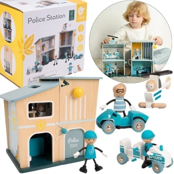 Žaislas policijos nuovada Classic World, 12 elementų