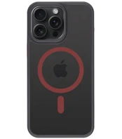 Dėklas Tactical MagForce Hyperstealth 2.0 Cover for iPhone 15 Pro Max Juodas/Raudona