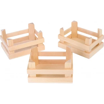Small Box, Nature, set of 3