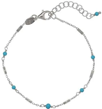 Alisia Sidabrinis bracelet with turquoise AL3246.02.069