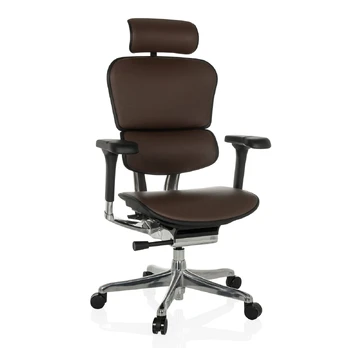 Biuro kėdė Ergohuman ELITE DARK BROWN LEATHER
