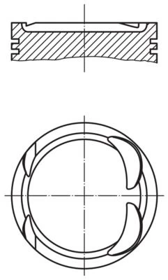 Stūmoklis MAHLE 021 PI 00 117 002