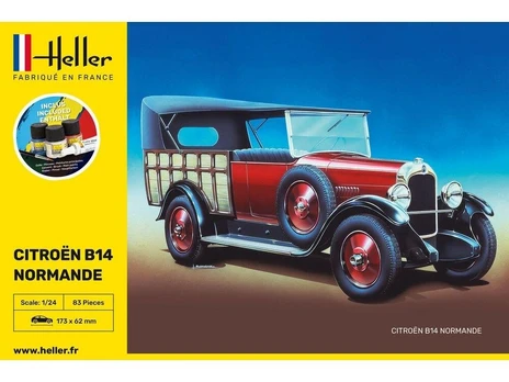 Heller - Citroen B14 Normande Dovanų komplektas, 1/24, 56729