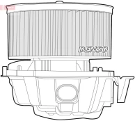 Vidaus pūtiklis DENSO DEA23014 kaina
