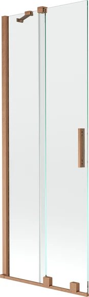 Vonios sienelė Mexen Velar II, Brushed copper, 75 x 150 cm