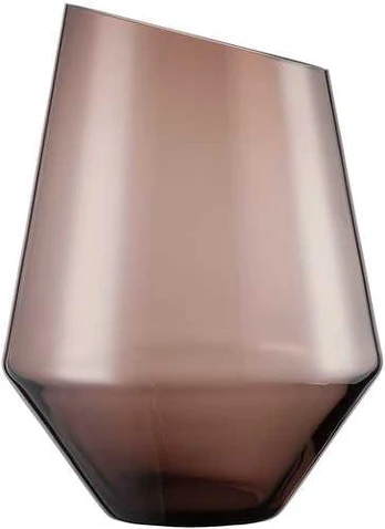 Large vase Smoky, Diamonds