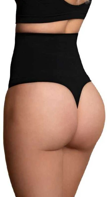BYE BRA SEAMLESS HIGH WAIST THONG MEDIUM CONTROL