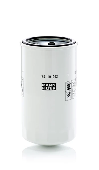 Filtras, hidraulinė sistema MANN-FILTER WD10002