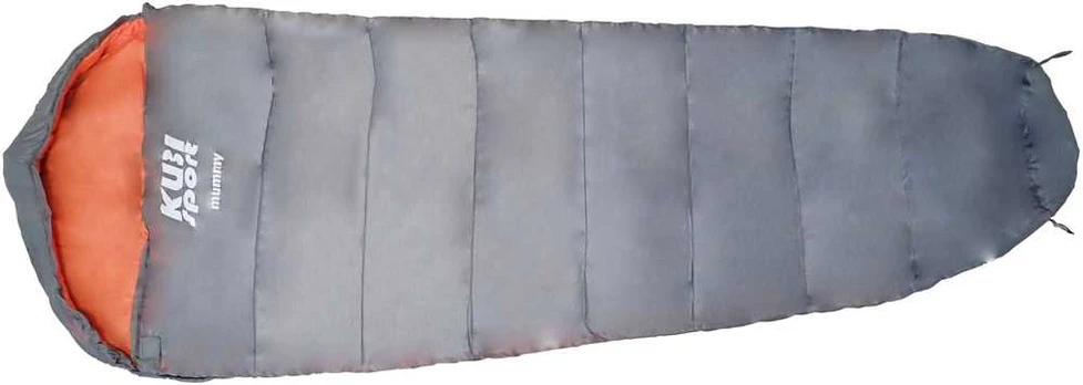 Aptel Miegmaišis „Kubisport“ lengvas, pilkas, „Mummy“, 210 cm