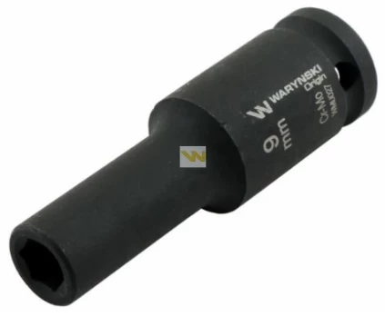 Galvutė 1/2 9mm smūginė prailginta CrMo.DIN 3129
