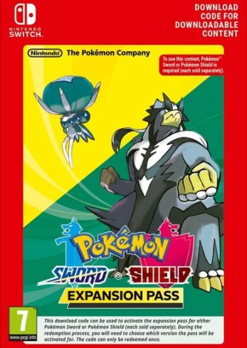 Pokemon Sword/Shield Expansion Pass Nintendo Switch