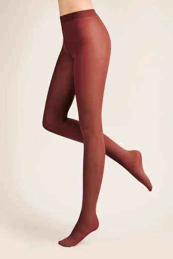Moteriškos pėdkelnės MICROFIBRE 40Den, bordo