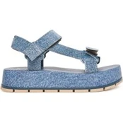 Basutės Melissa Melissa Flowing Platform Denim Ad M 36132 Mėlyna