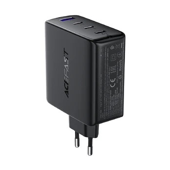 Įkroviklis Acefast A94 100W GaN 3xUSB-C/USB-A juodas