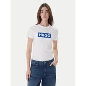 HUGO Marškinėliai Classic 50510772 Balta Slim Fit