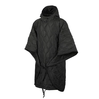 Helikon-Tex SWAGMAN ROLL Basic pončas su storu pašiltinimu juodas