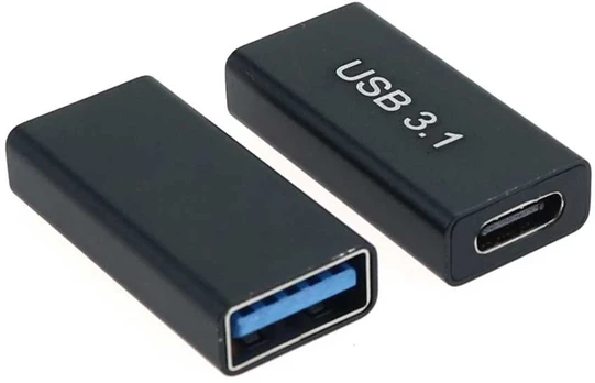 Adapteris jungtis otg usb 3.0 - usb 3.1 usb-c alu