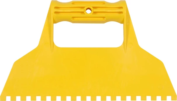 Špakliuotė / mentelė plastikinė | su dantukais | 225 mm (05972)