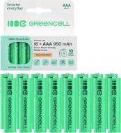 Green Cell 4x AAA HR03 950mAh baterija kaina