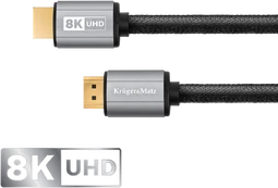 HDMI-HDMI 2.1 8K laidas 1.8 m Kruger & Matz kaina