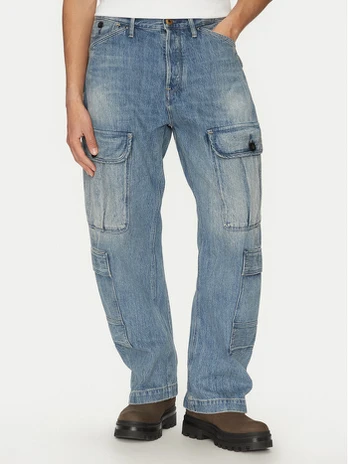 G-Star Raw Džinsai Bend 3D D26111-D499 H121 Mėlyna Loose Fit