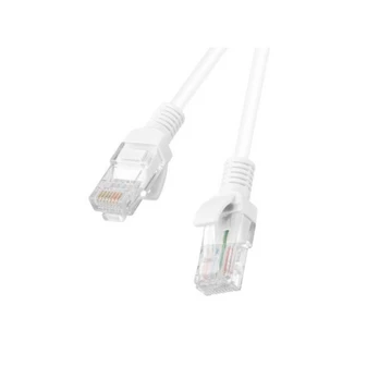 LANBERG patchcord cat.5e 2m white | PCU5-10CC-0200-W