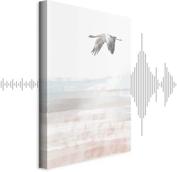 Artgeist Paveikslas - Crane's Flight (1 Part) Vertical