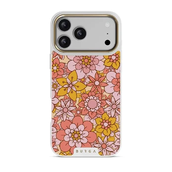 Garden Brunch - Floral iPhone 17 Pro Max Case, Elite Light (MagSafe) / Gold