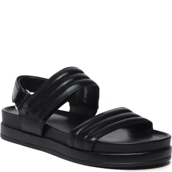 Basutės moterims, Juoda, SANDALS
