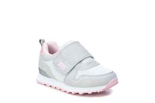 XTi laisvalaikio batukai mergaitėms Grey PU Combined