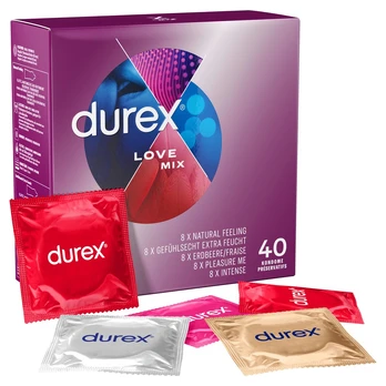 Durex Love Mix 40vnt.