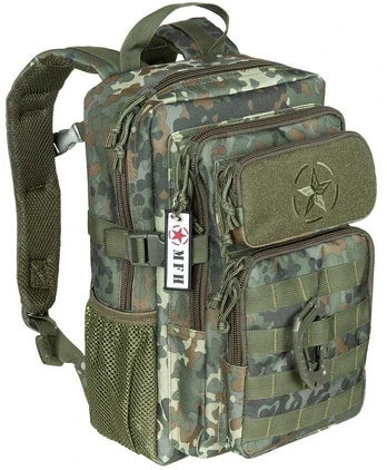 Kuprinė MFH Assault Youngster BW Camo