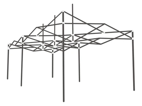 2x3 m ST-HEX45 rėmas