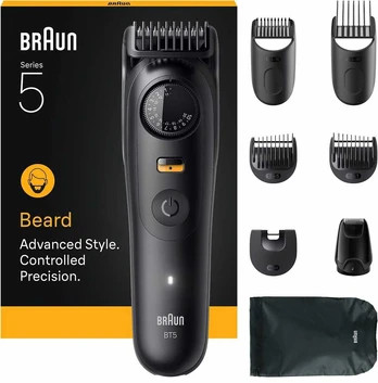 Barzdaskutė Braun Series 5 partatrimmeri, BT5560, musta
