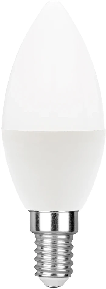 6W LED lemputė, balta, E14, 6500K, dimeriuojama