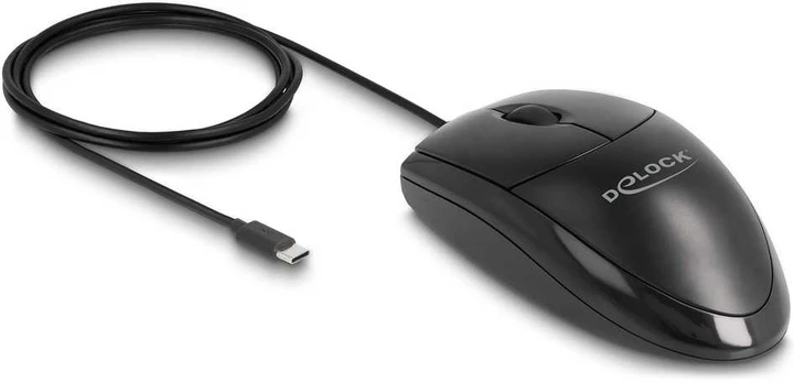 Delock Optinė USB Type-C™ Desktop Pelė – Lautlos