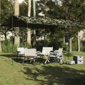 Stovyklavimo tentas, kamufliažinis, 506x306cm kaina