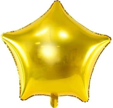 Party Deco Foil balloon Star 70cm auksinis