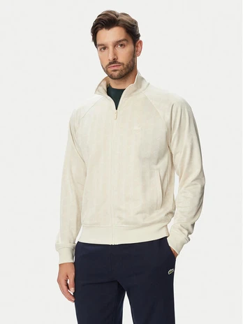 Lacoste Džemperis SH9775 Šviesiai smėlinė Regular Fit